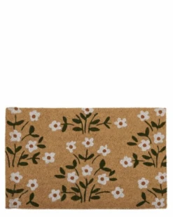 Fleur Doormat - PVC Backed Coir