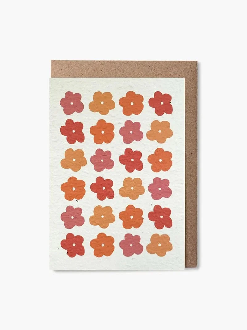 Plantable Card - Flower Power 1 Plantable Card - Flower Power