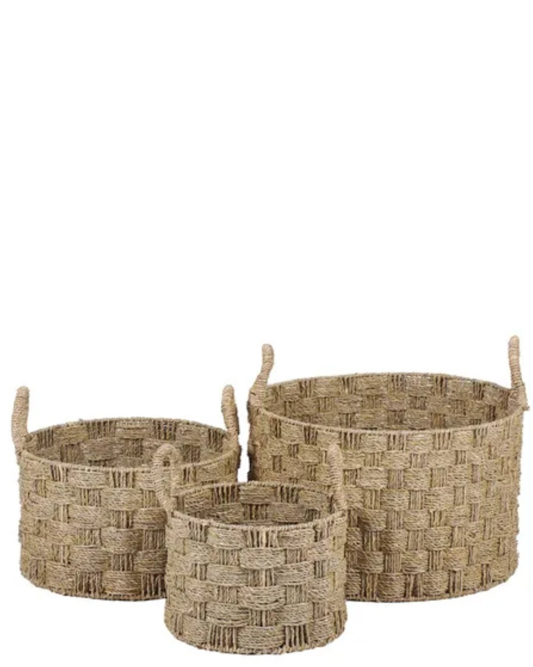 Quad Seagrass Basket 1 Quad Seagrass Basket